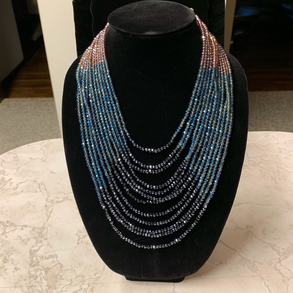 Rush by Dennis & Charles Beaded Necklace